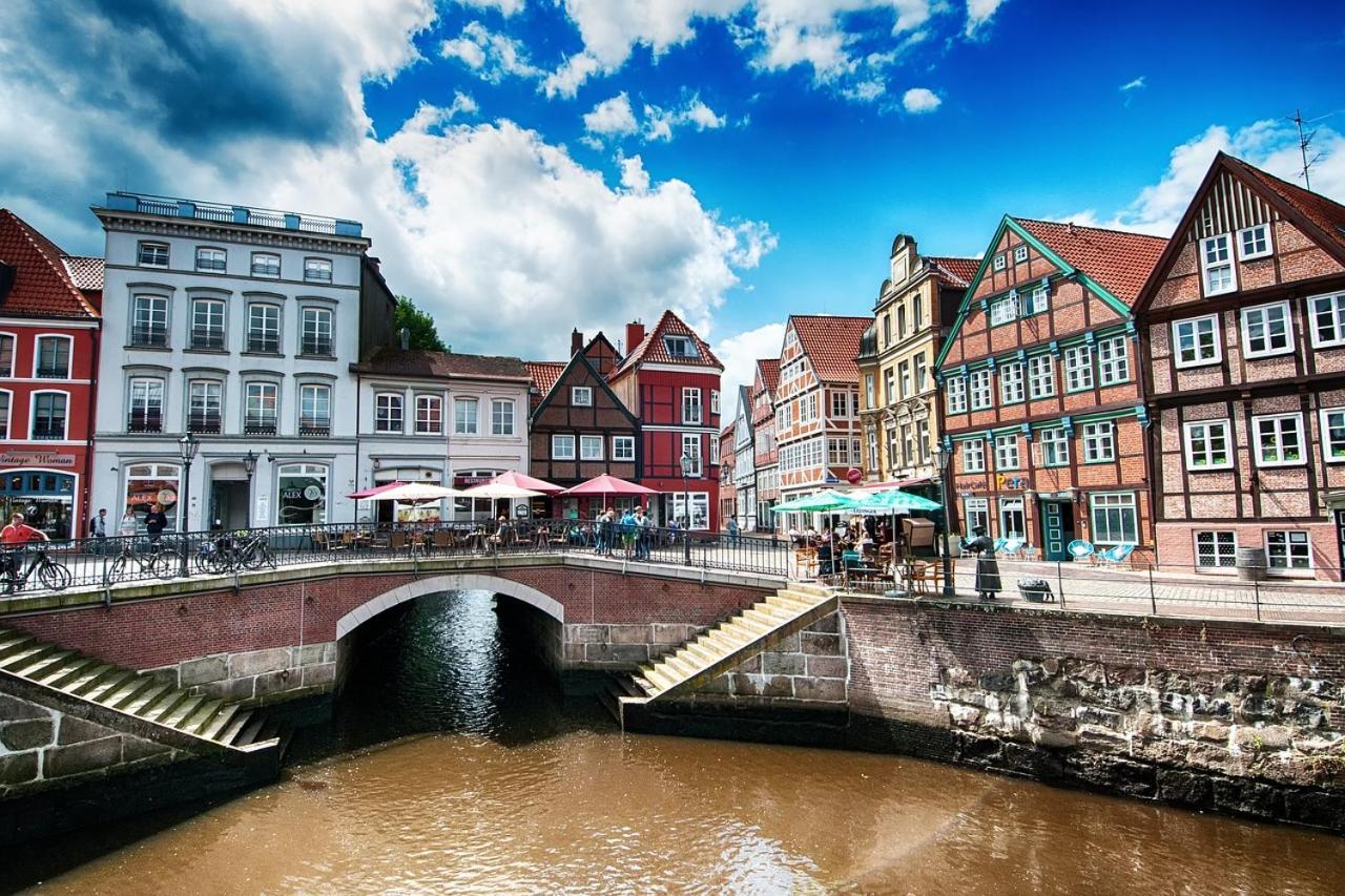 Der Stader Hafenblick Buitenkant foto